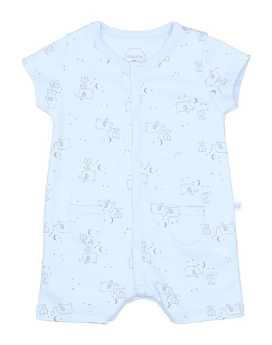 ABSORBA Tutina Baby  Celeste 100% Cotone