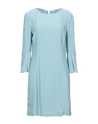 PATRIZIA PEPE SERA Short dress Sky blue 100% Viscose