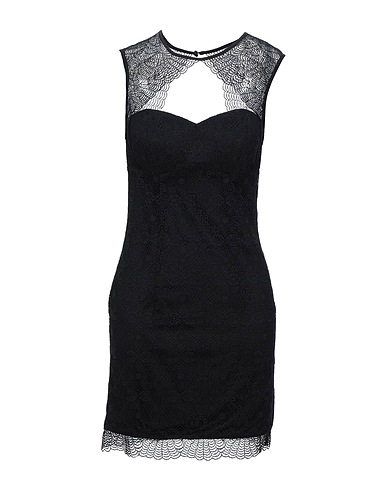 GUESS Short dress Black 85% Polyamide, 15% Elastane