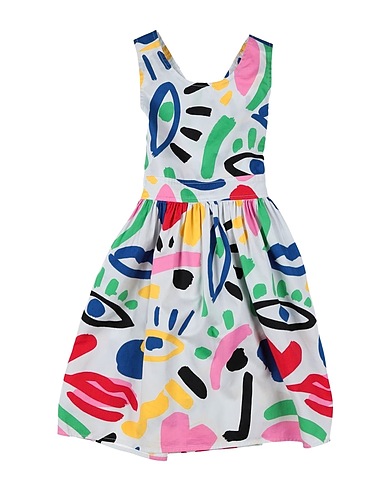 STELLA McCARTNEY KIDS Vestito Bianco 100% Cotone