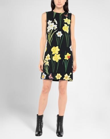 Dolce & Gabbana Short Dresses In Black