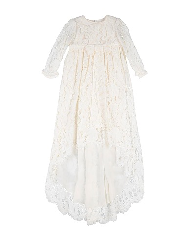 DOLCE&GABBANA Dress Ivory 54% Viscose, 40% Cotton, 5% Polyamide, 1% Silk