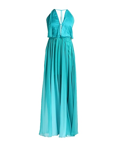 FELEPPA Vestito lungo Verde smeraldo 100% Poliestere