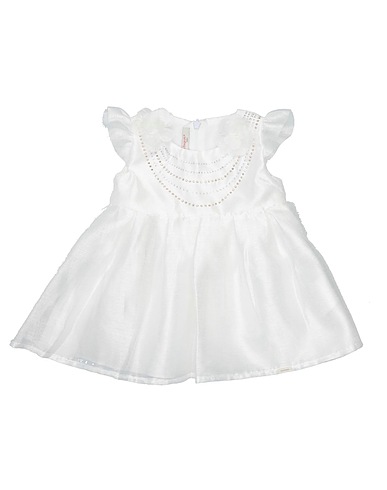 LAURA BIAGIOTTI BABY Vestito Baby  Bianco 100% Poliestere