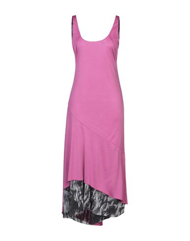 PATRIZIA PEPE PATRIZIA PEPE WOMAN MIDI DRESS FUCHSIA SIZE 1 ACETATE, POLYAMIDE, POLYESTER, ELASTANE,15031149NP 2