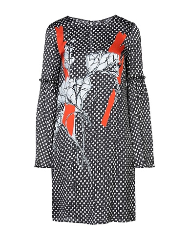 MANILA GRACE Short dress Black 100% Viscose