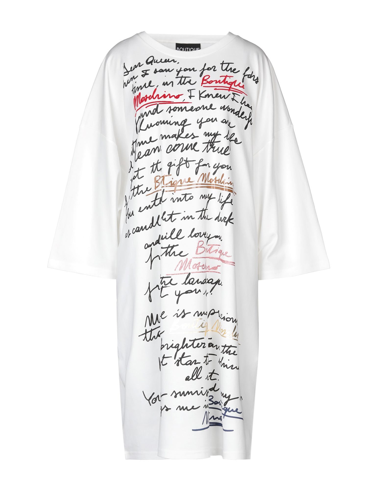 BOUTIQUE MOSCHINO - ミディ丈ワンピース