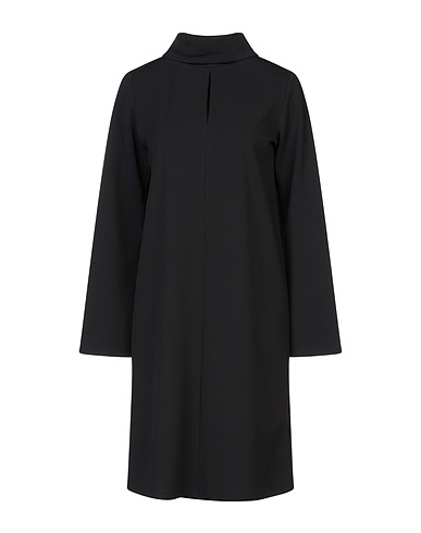DIANA GALLESI Short dress Black 92% Polyester, 8% Elastane