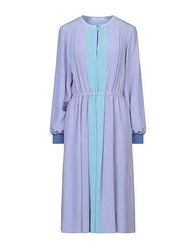 AGNONA Midi dress Lilac 100% Silk, Wool