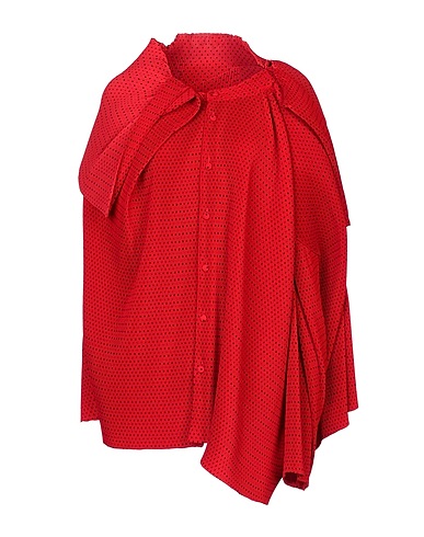 BALENCIAGA Patterned shirts & blouses Red 100% Polyester