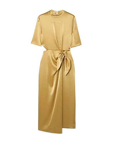 NANUSHKA Midi dress Sand 78% Triacetate, 22% Polyester