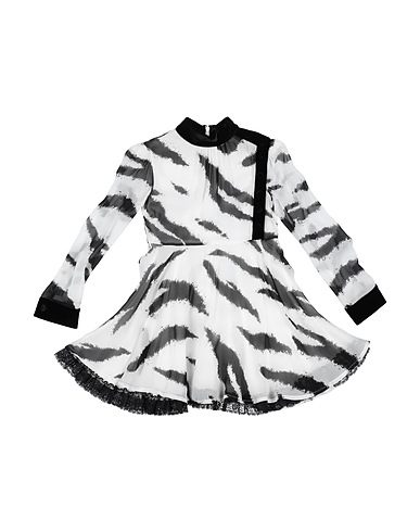 PHILOSOPHY di LORENZO SERAFINI Dress KIDS White 100% Viscose, Polyester, Elastane