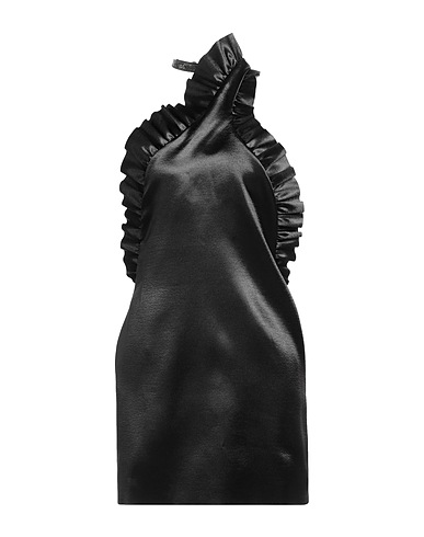PHILOSOPHY di LORENZO SERAFINI One-shoulder dress Black 100% Polyester