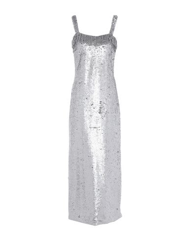 Vivetta Long Dress In Silver