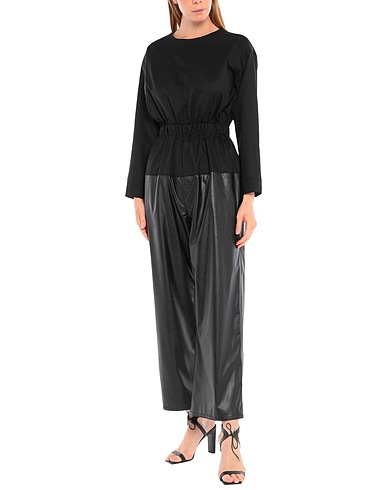 TER ET BANTINE Jumpsuits and Dungarees Black 98% Virgin Wool, 2% Elastane, Polyester, Polyurethane