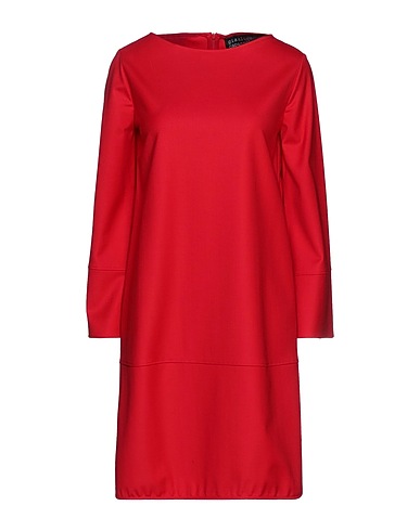 GIANLUCA CAPANNOLO Short dress Red 97% Wool, 3% Lycra®