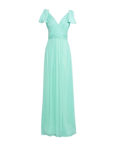 PINKO UNIQUENESS Long dress Light green 100% Viscose