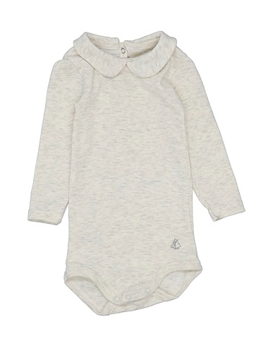 PETIT BATEAU Baby bodysuit Ivory 100% Cotton