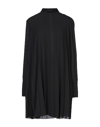 DONDUP Short dress Black 100% Polyester