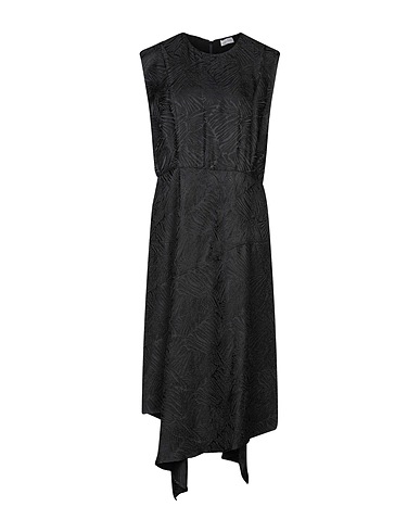 BY MALENE BIRGER Midi dress Black 59% Viscose, 41% Polyester