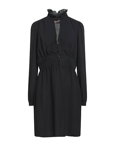 MARIUCCIA Shirt dress Black 100% Polyester