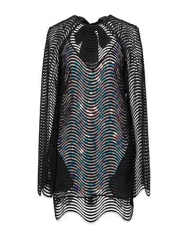 MARCO DE VINCENZO Short dress Black 100% Polyester