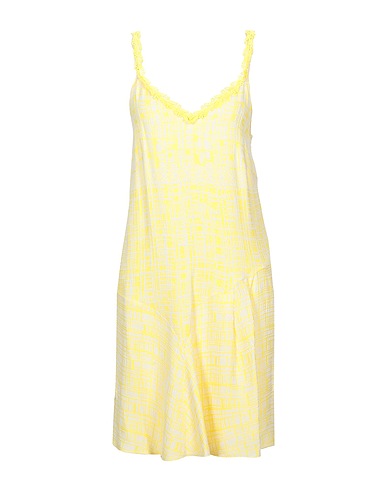 BYBLOS Robe d’été Jaune 54% Viscose, 46% Acétate