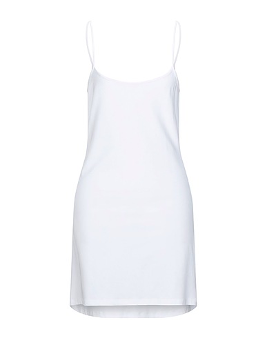 ANGELO MARANI Sheath dress White 95% Viscose, 5% Elastane