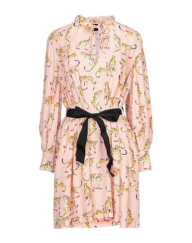 PINKO Short dress Pink 100% Viscose, Polyester