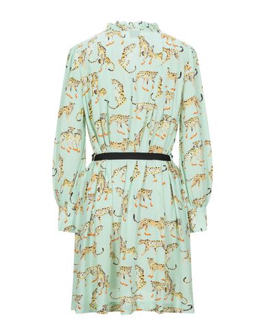 Pinko Short Dresses In Light Green