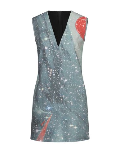 PINKO PINKO WOMAN MINI DRESS TURQUOISE SIZE 2 POLYESTER, ELASTANE