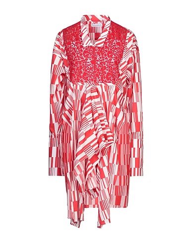 JW ANDERSON Midi dress Red 100% Cotton, Polyester