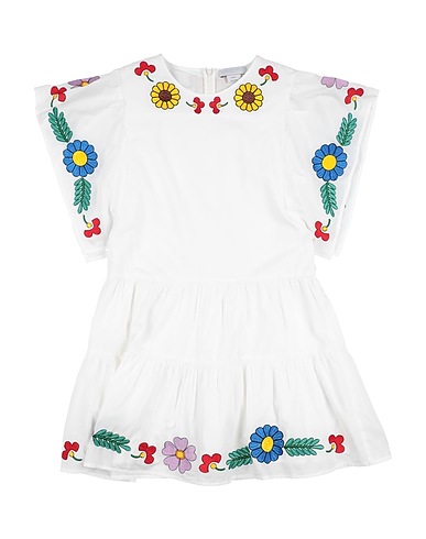 STELLA McCARTNEY KIDS Dress White 100% Organic cotton, Polyester
