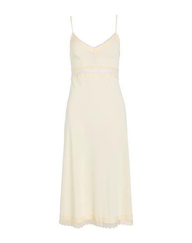ZIMMERMANN Midi dress Ivory 90% Polyester, 10% Elastane