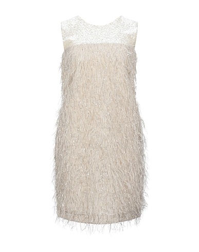 KAOS Sheath dress Ivory 100% Polyester