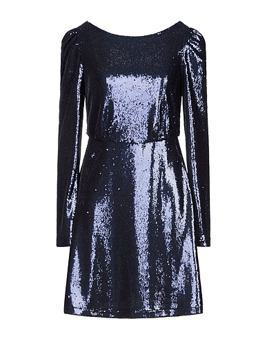 BLACK CORAL Sequin dress Midnight blue 85% Polyester, 15% Polyamide