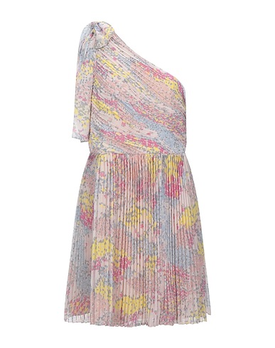 REDValentino One-shoulder dress Pink 100% Polyester