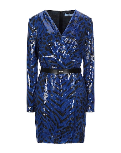 BLUMARINE Sequin dress Blue 100% Polyester