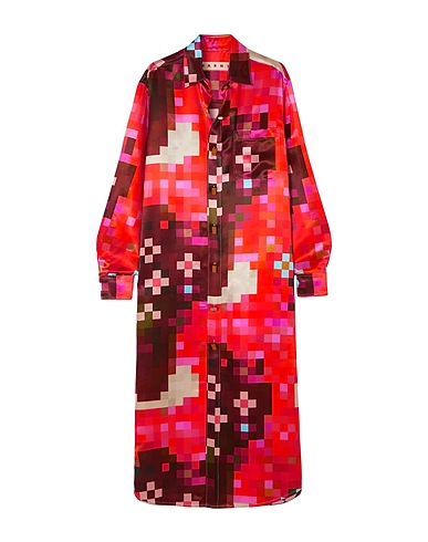 MARNI Long dress Orange 100% Viscose