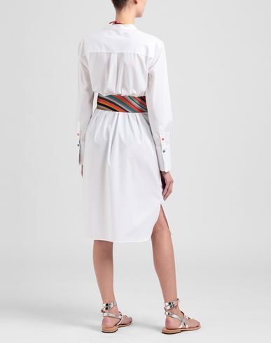 Ps Paul Smith X Yoox Midi Dresses In White