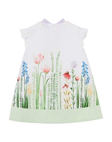 IL GUFO Vestido para bebé  White 100% Cotton