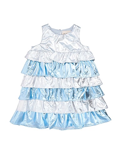 DOUUOD Dress Silver 100% Cotton