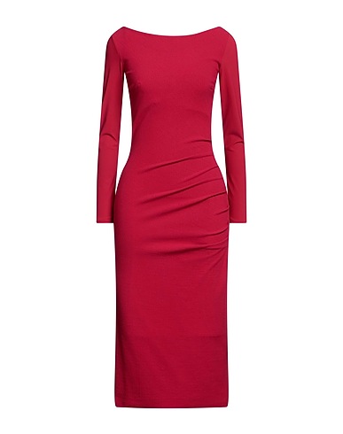 CHIARA BONI LA PETITE ROBE Midi dress Magenta 72% Polyamide, 28% Elastane
