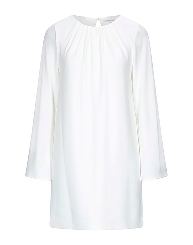 PATRIZIA PEPE Short dress White 95% Polyester, 5% Elastane