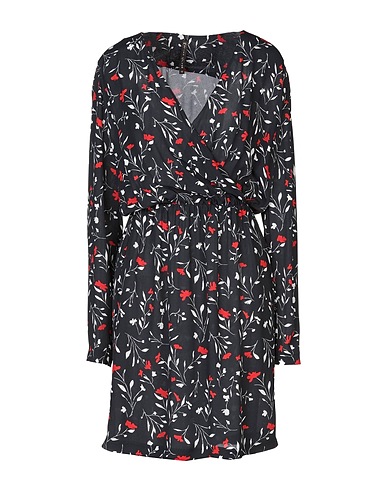 MANILA GRACE Short dress Black 100% Viscose