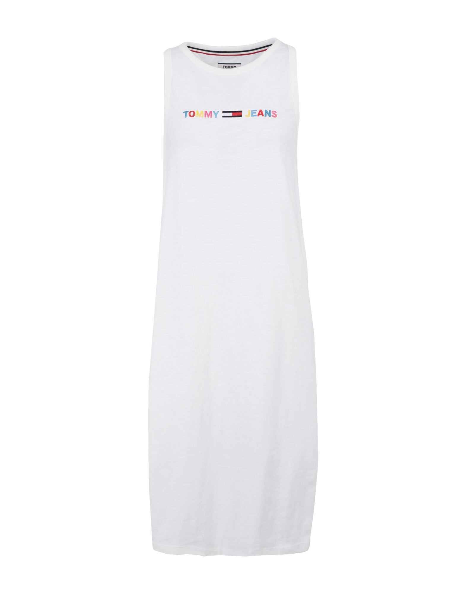 tommy jeans logo tank dress