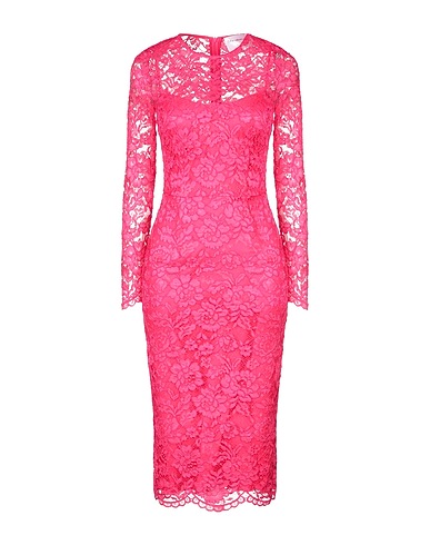 PASSEPARTOUT DRESS by ELISABETTA FRANCHI Midi dress Fuchsia 60% Polyamide, 40% Viscose
