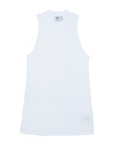 ADIDAS ORIGINALS x FIORUCCI Short dress DRESS              HITE
 White 67% Polyamide, 33% Elastane