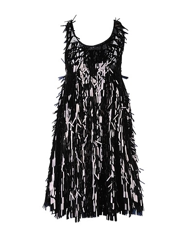 NORMA KAMALI Sequin dress Black 100% Nylon