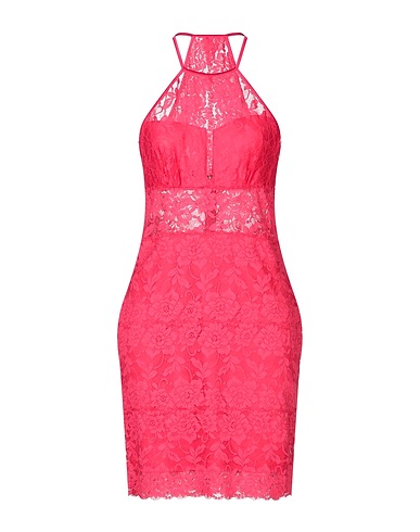 GUESS Sheath dress Fuchsia 90% Polyamide, 10% Elastane